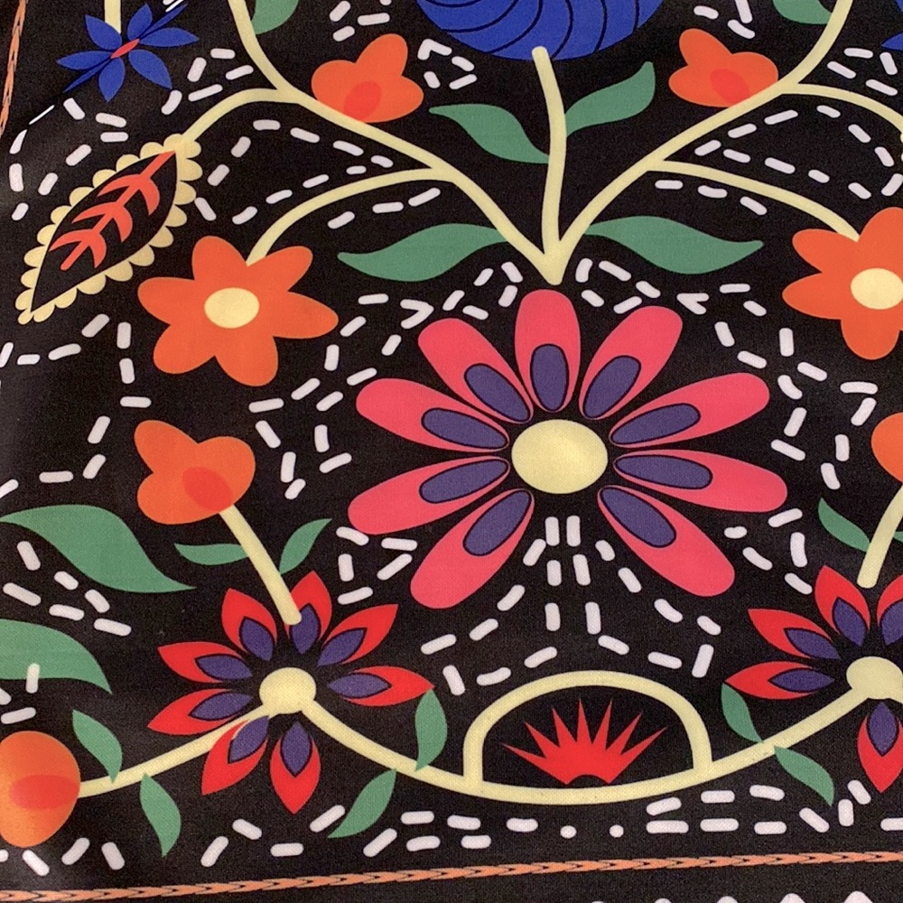 Solei Fiesta Multicolor Pencil Midi-skirt Size Medium - Picture 5 of 5